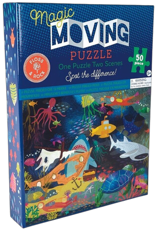 Podwodny Świat Magiczne Puzzle 50 elementów