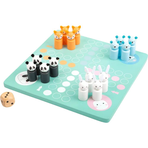 Gra w chińczyka: Ludo Pastel (ze zwierzątkami)