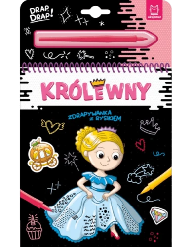 Królewny. Zdrapywanka z rysikiem