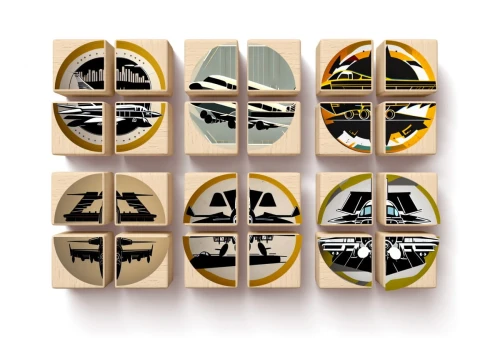 Artystyczne PUZZLE - Samoloty