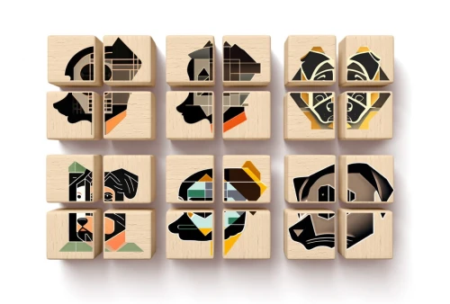 Artystyczne PUZZLE  - Psy