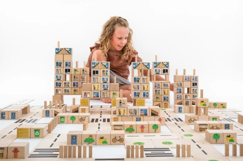 Just Blocks CITY Duży Zestaw  